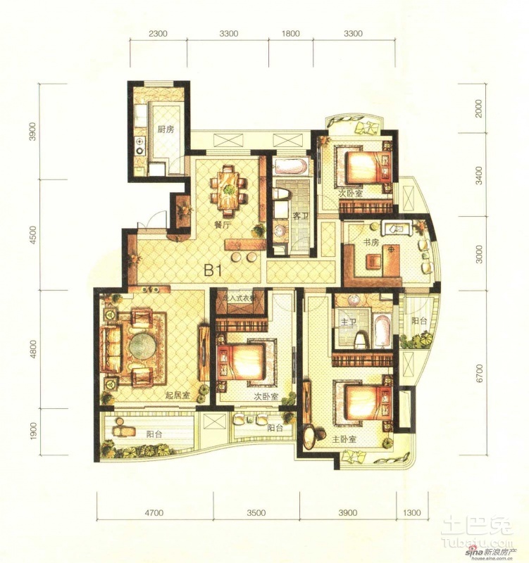 探秘人济山庄，精妙户型图下的生活哲学