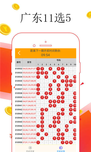 广东11选五走势图，数字游戏中的智慧与策略