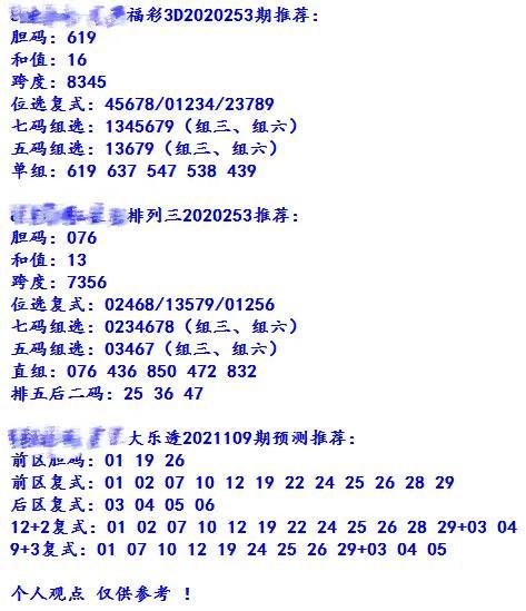 福彩3D试机号查询表，揭秘数字背后的奥秘